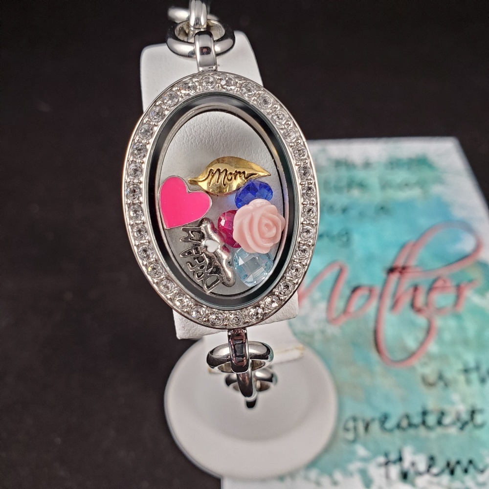Origami Owl Silver Living Locket Bracelet